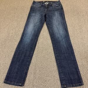 Kut From The Kloth Jeans Womens Size 0 Blue Denim Catherine Boyfriend Straight